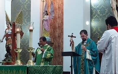 Primeira Missa e Exorcismo de São Miguel de 2023!